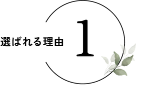 選ばれる理由バナー